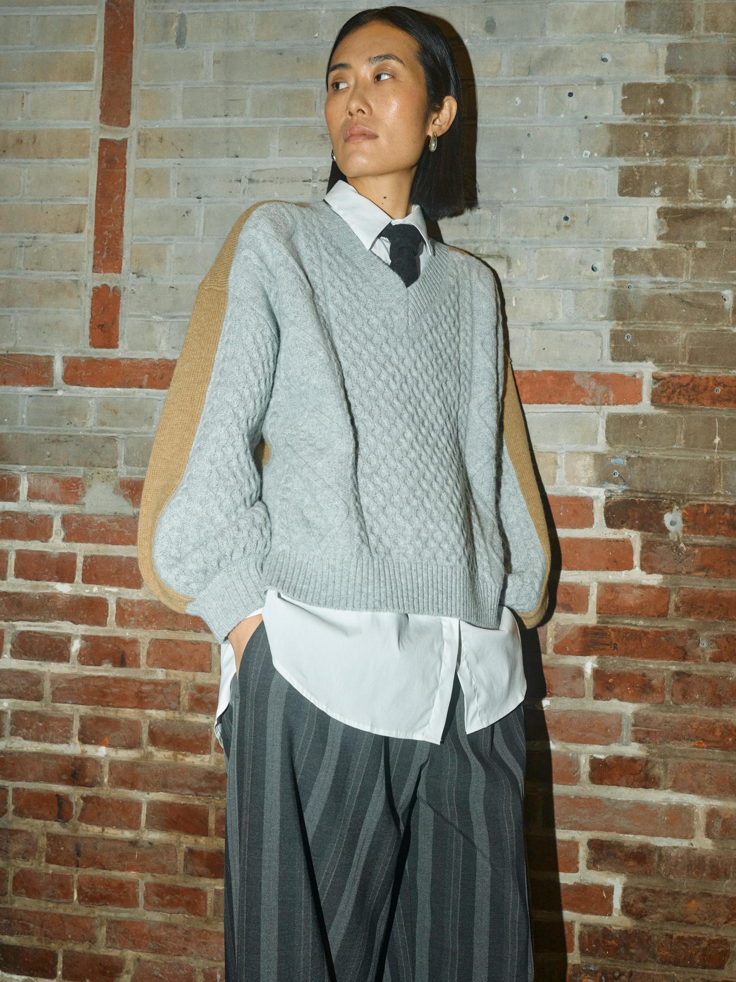 Mos Mosh Beth Ottili V-neck Knit