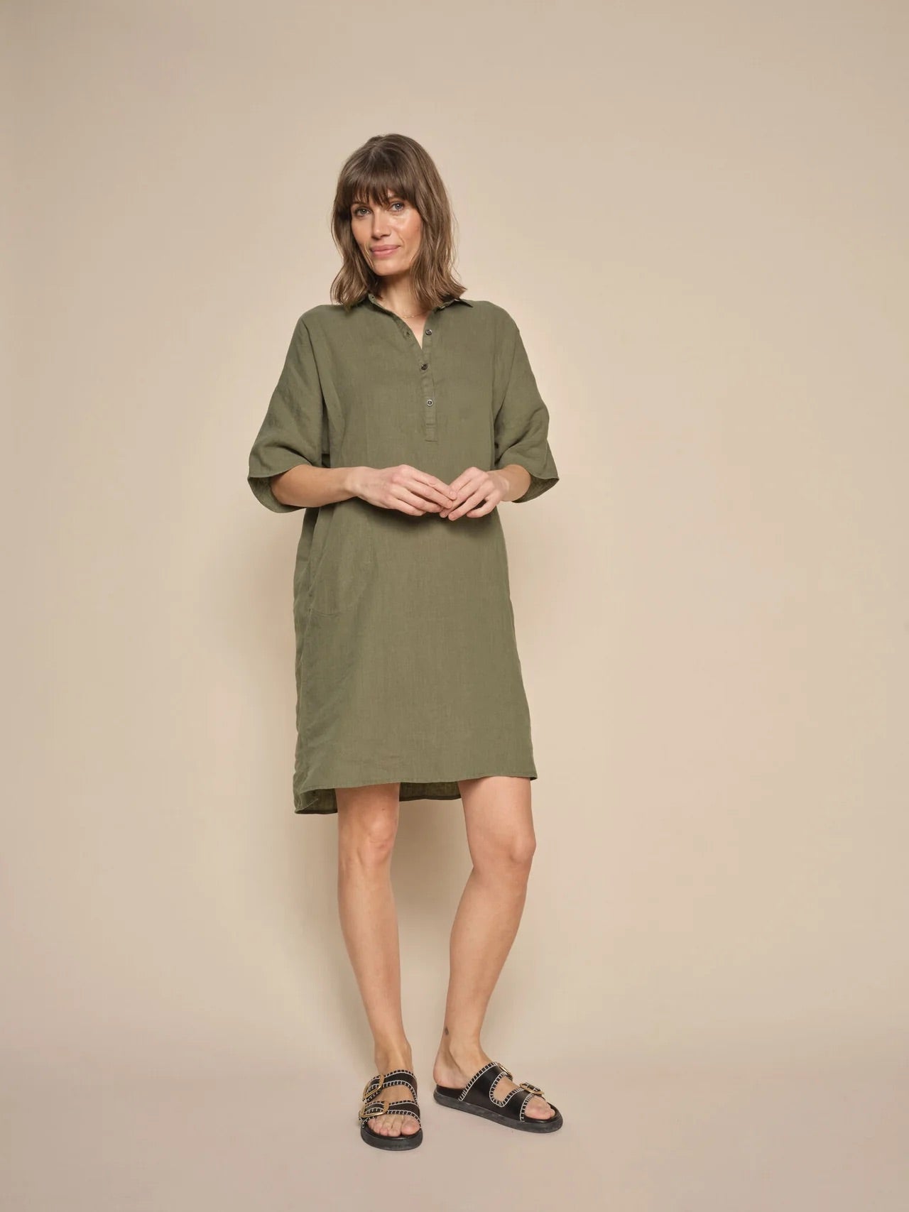 Mos Mosh Lowana Linen Dress