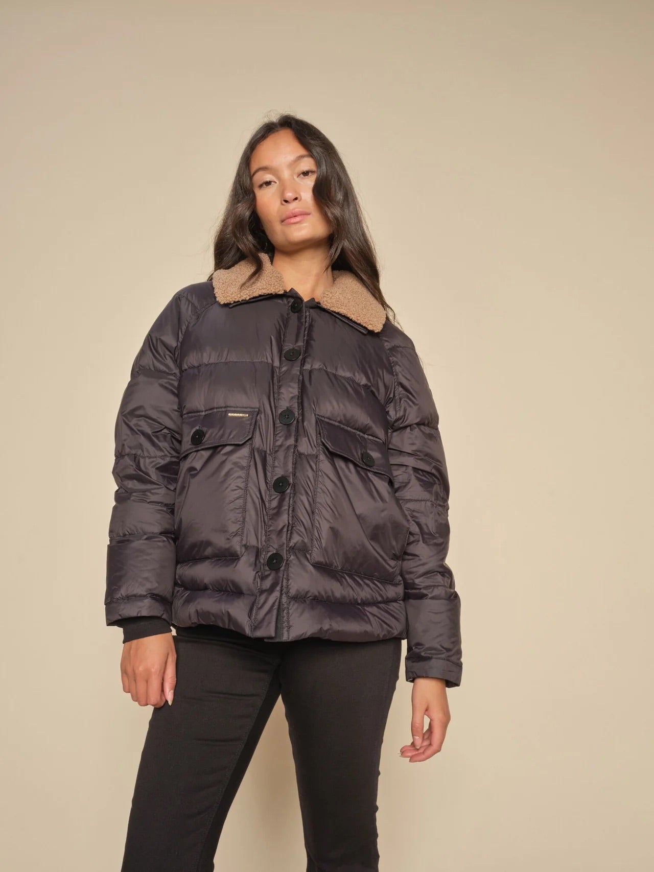 Mos Mosh Ridel Quilt Down Jacket