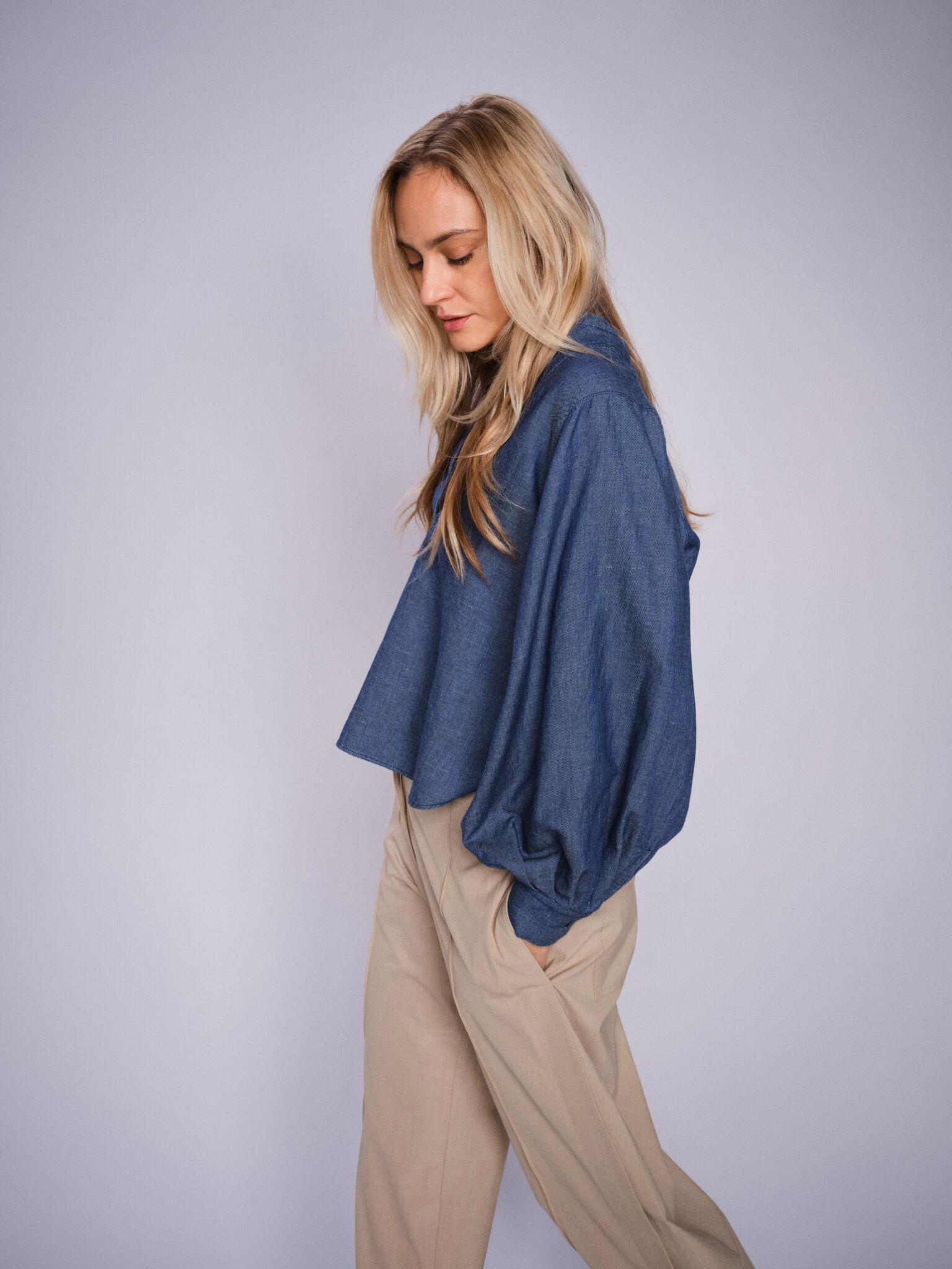 Mos Mosh Yen Denim Blouse