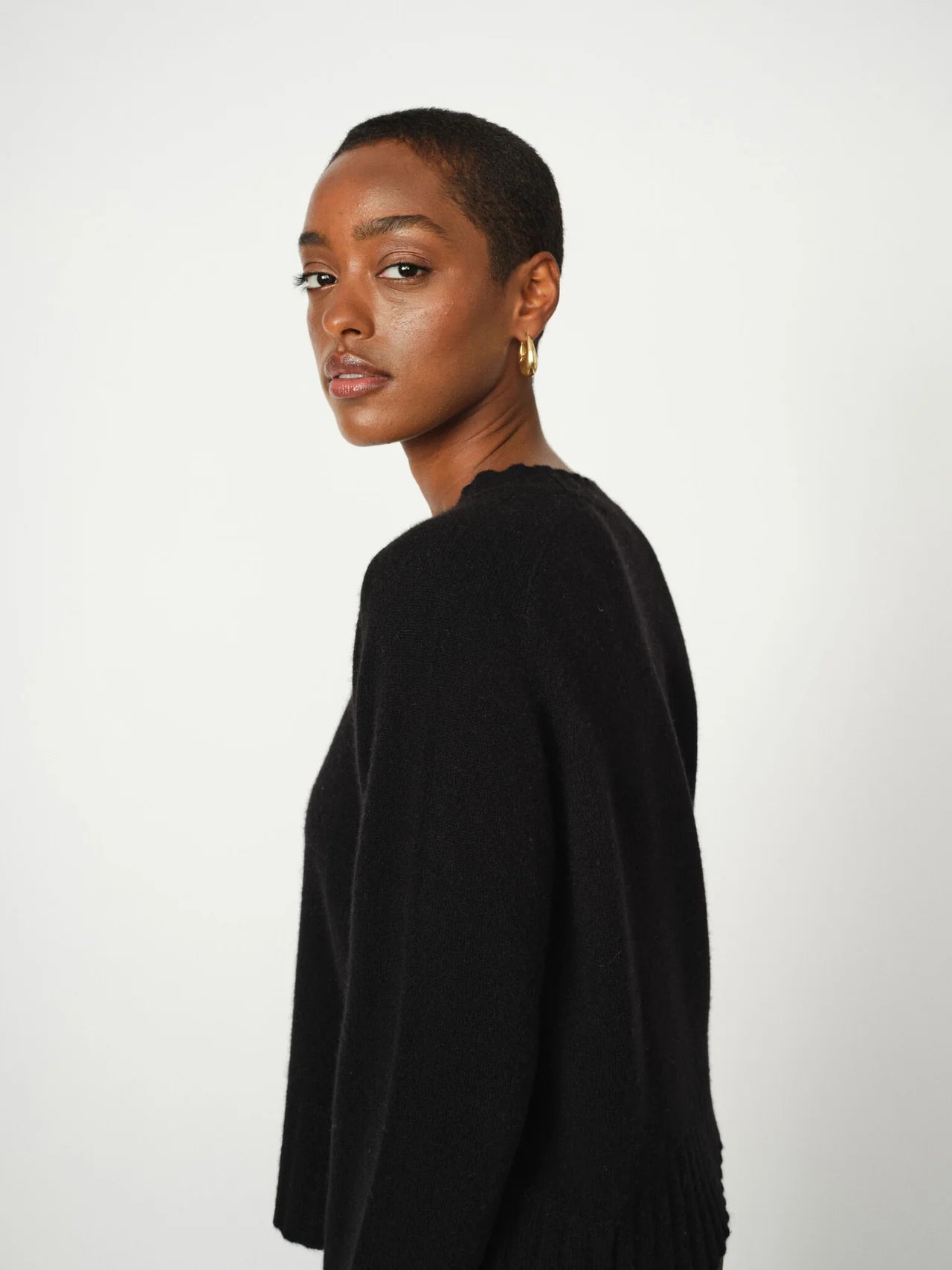 Mos Mosh Zari Cashmere Crewneck Knit