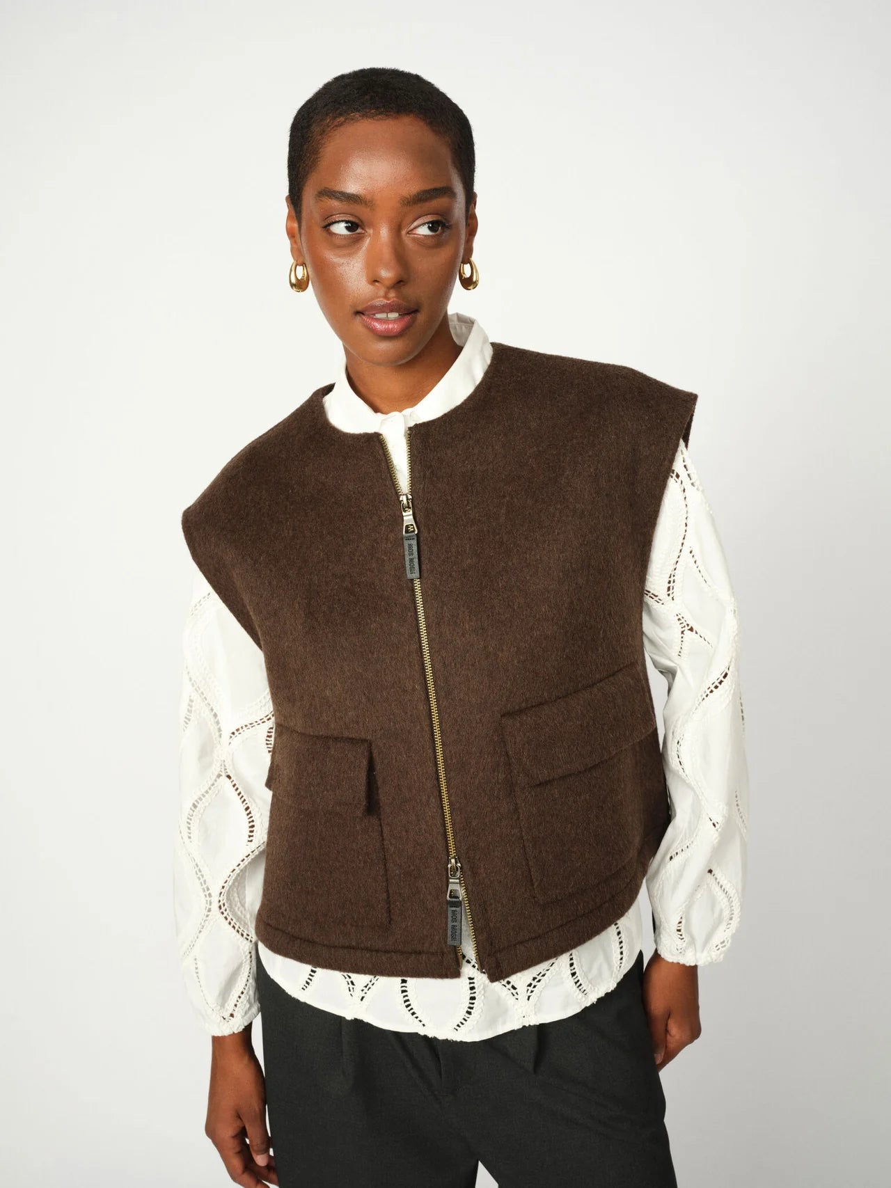 Mos Mosh Elise Loisa Wool Vest