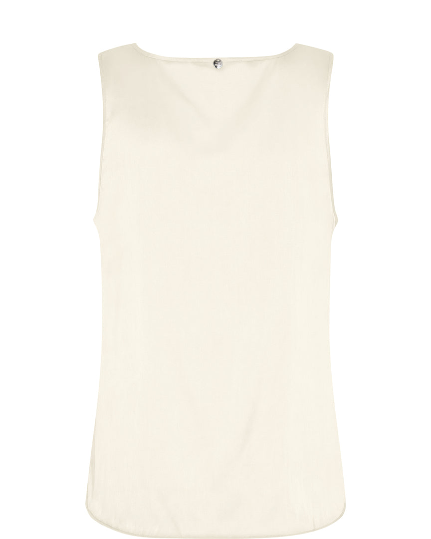 Mos Mosh Astrid V-Neck Silk Tank Top
