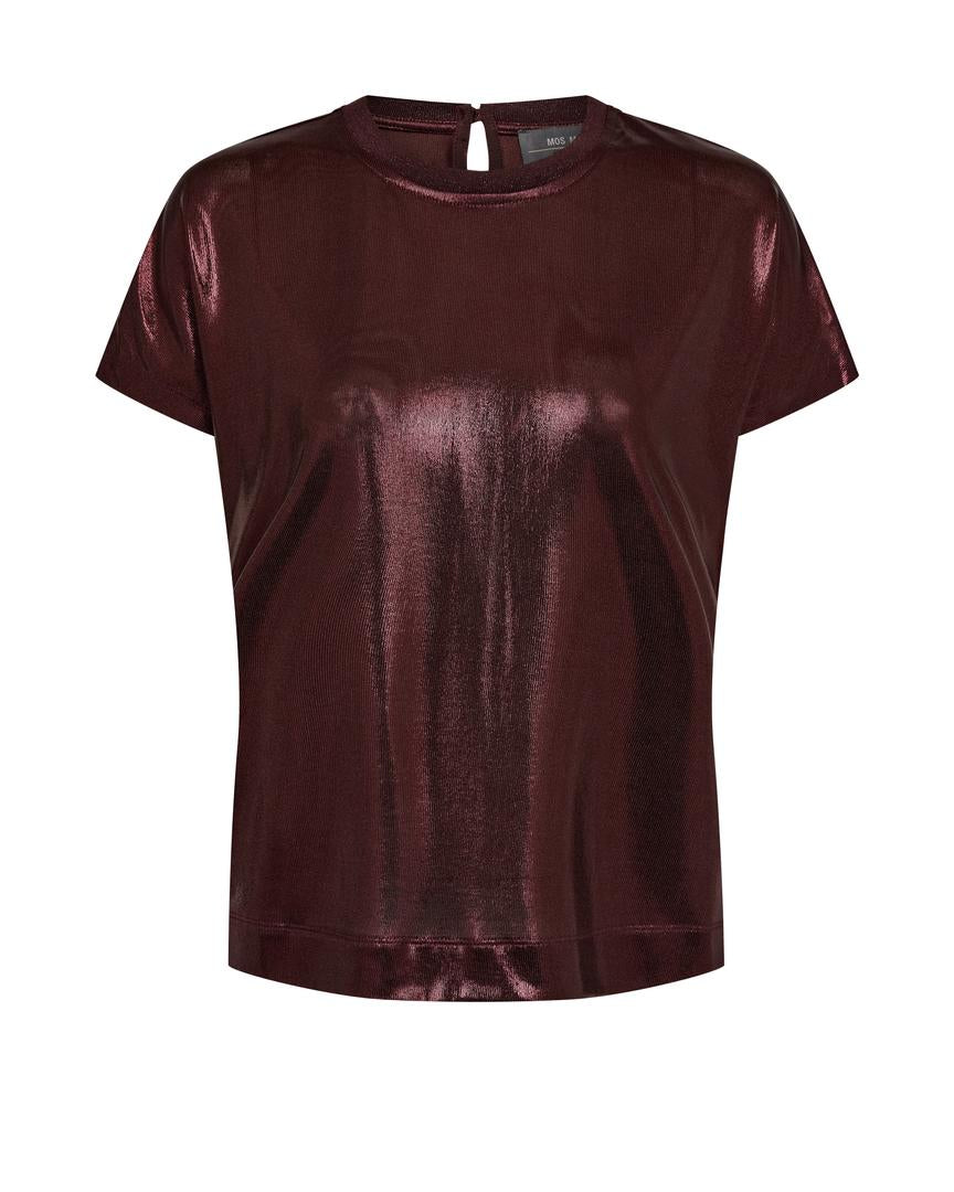 Mos Mosh Nivola O-neck Metallic Tee