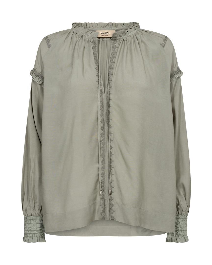 Mos Mosh Marb Sansa Emb Blouse