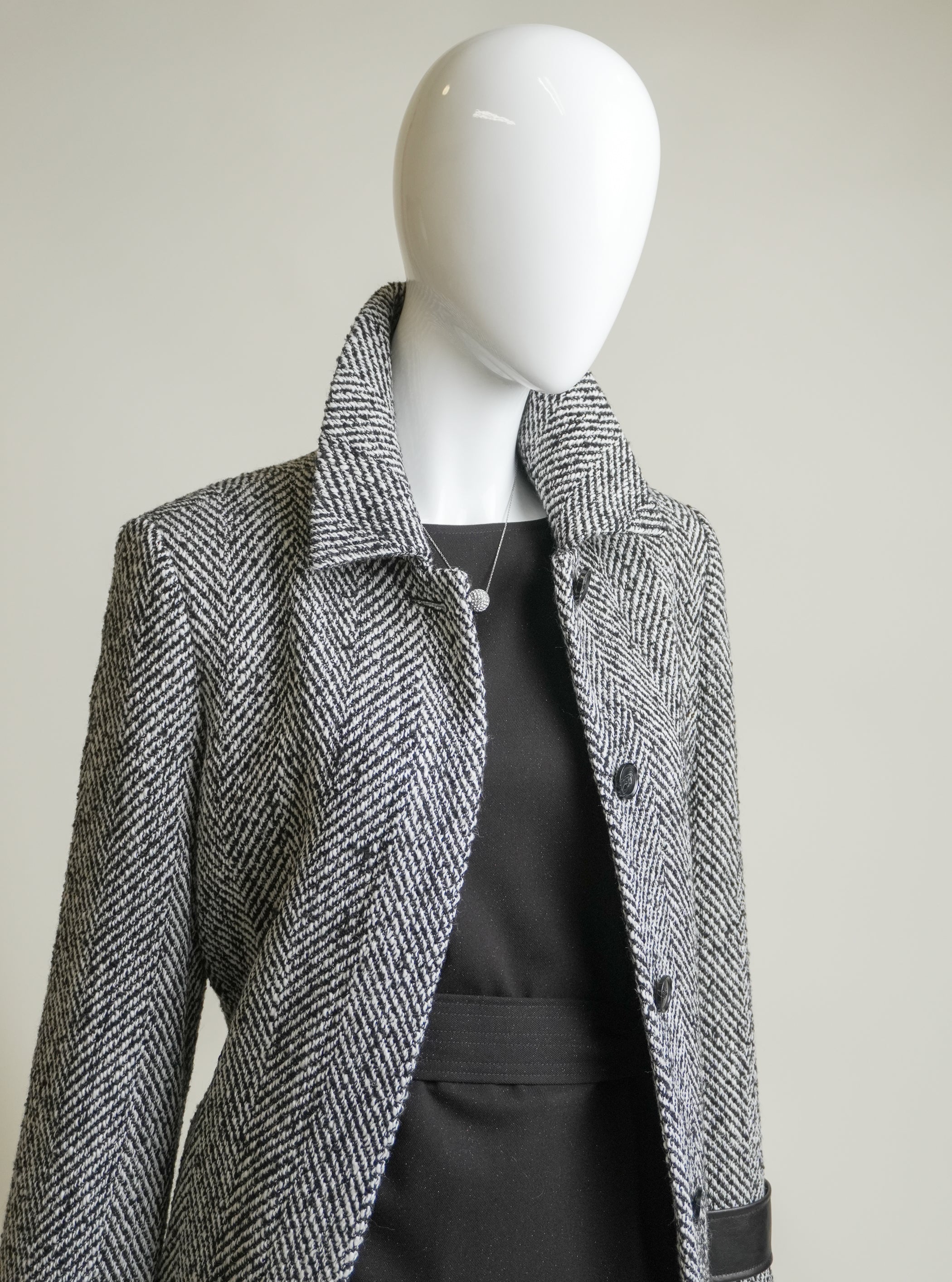 Part Two Sybille Herringbone Coat