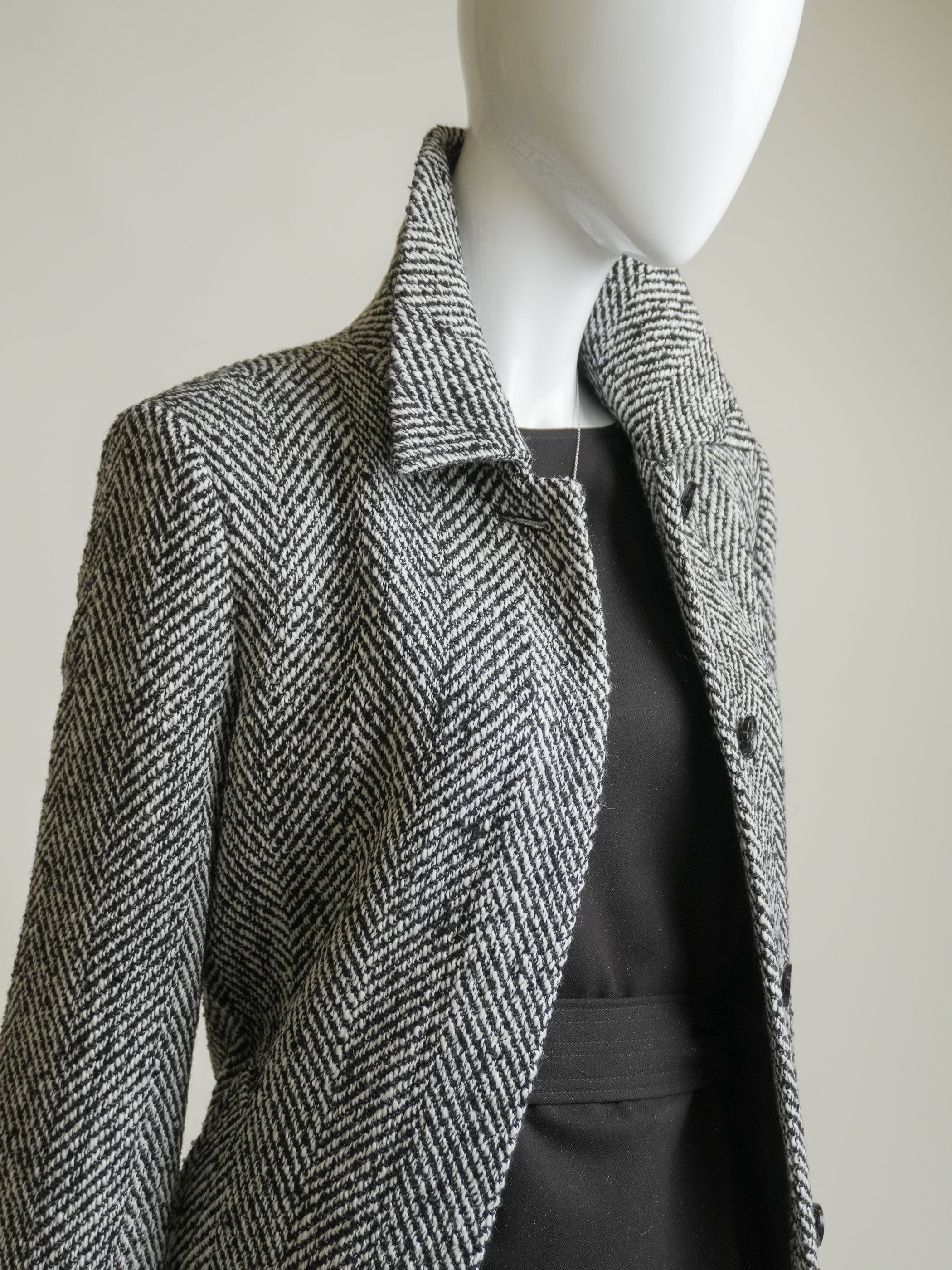 Part Two Sybille Herringbone Coat