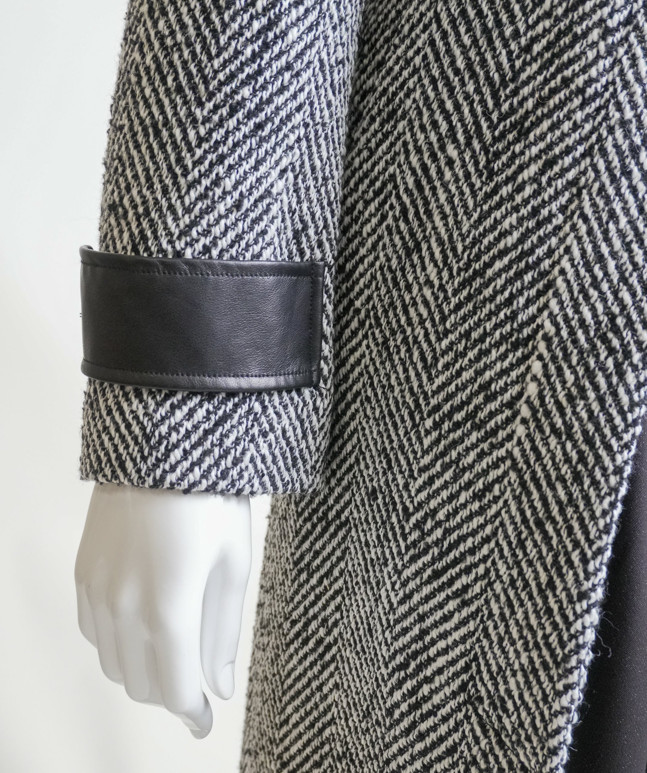 Part Two Sybille Herringbone Coat