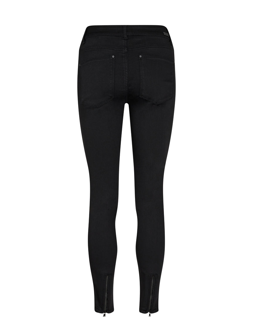 Mos Mosh Victoria  7/8 Silk Touch Jeans Black